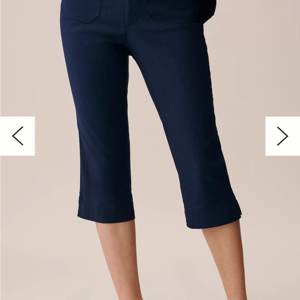 Maeve Dark Blue Capris